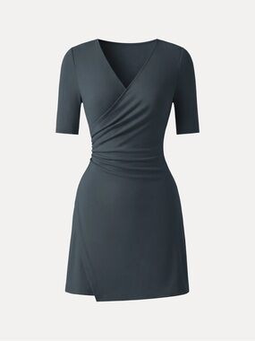 OGL Surplice short sleeve dress xl
